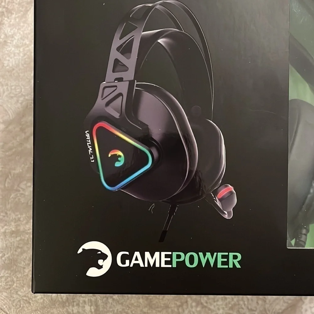 Brand New 7.1 Virtual Surround Sound Premium Gaming Headset Gamer Vibration